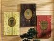 Asian Canvas Trio Canvas and wood wall art home decore